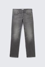 Radio Black - Svart - Low Waist Slim Straight Leg Jeans - 5