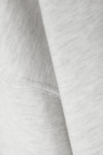 Light Grey - Long-Sleeved Oversized Sweatshirt - 2