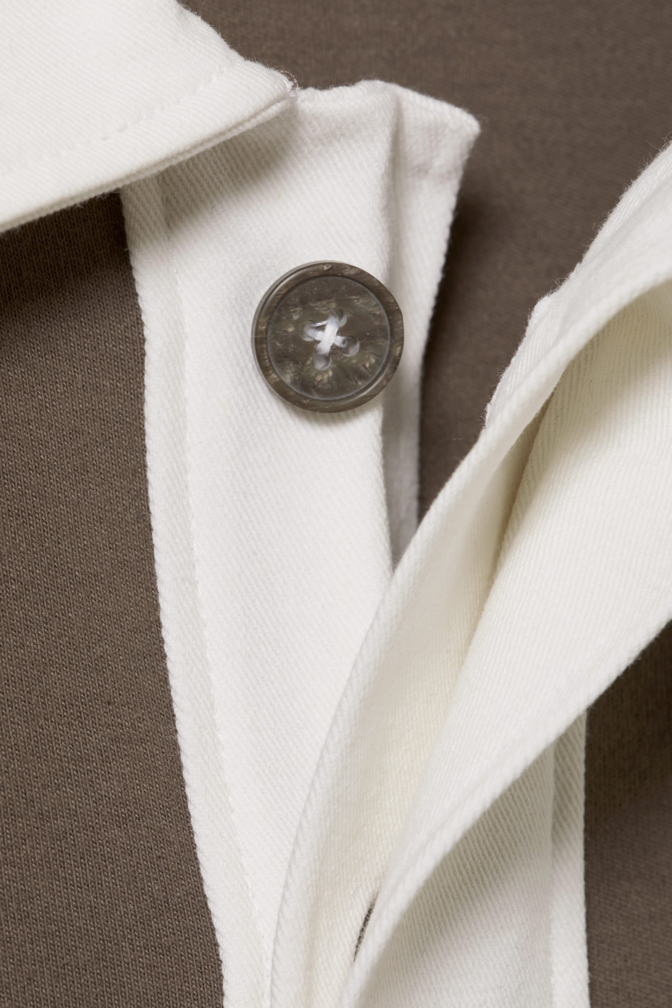 Khaki - Oversized-Poloshirt Pascal - 1