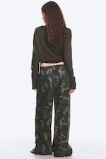 Camo - Baggy-Ripstophose mit niedriger Taille - 4