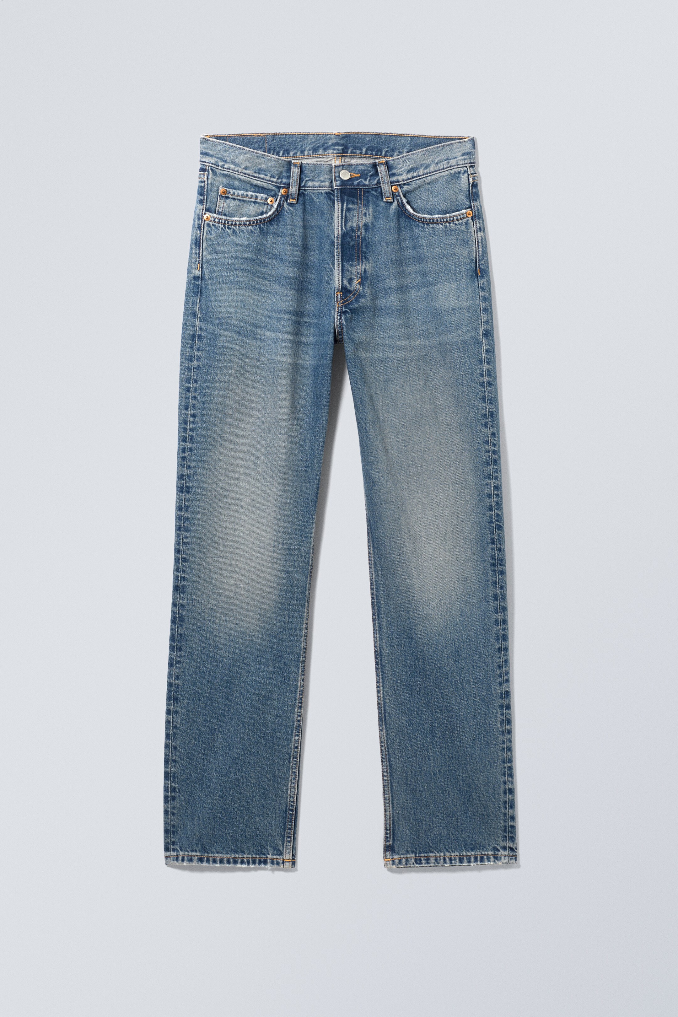 Agrandir l'image: Jean droit standard Klean - Iron Blue - Bleu moyen - HOMME | H&M BE 1