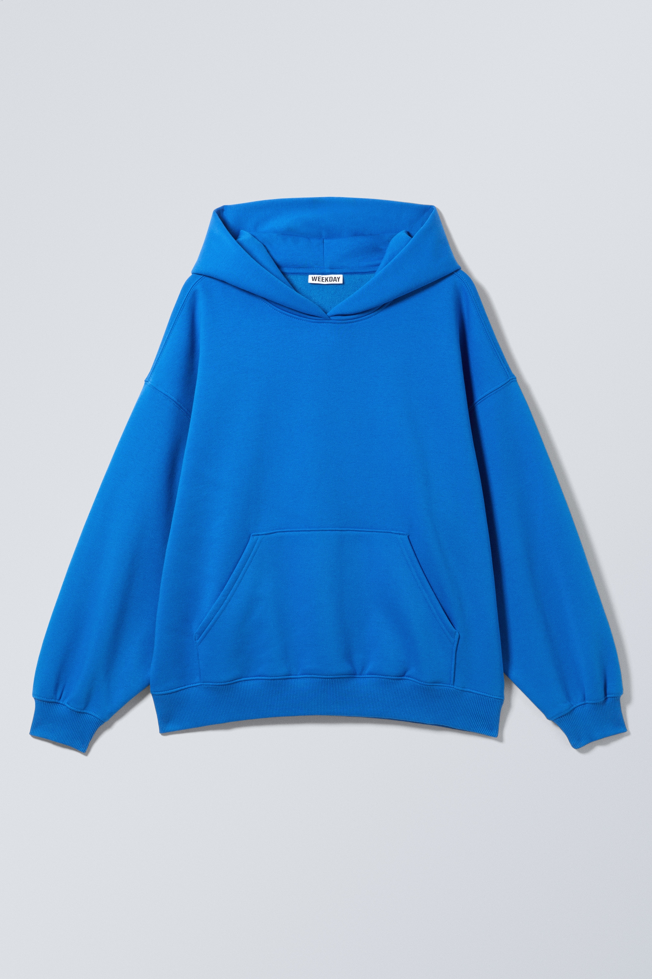 Grotere afbeelding bekijken: Oversized Heavyweight Hoodie - Bright Blue - DAMES | H&M BE 1