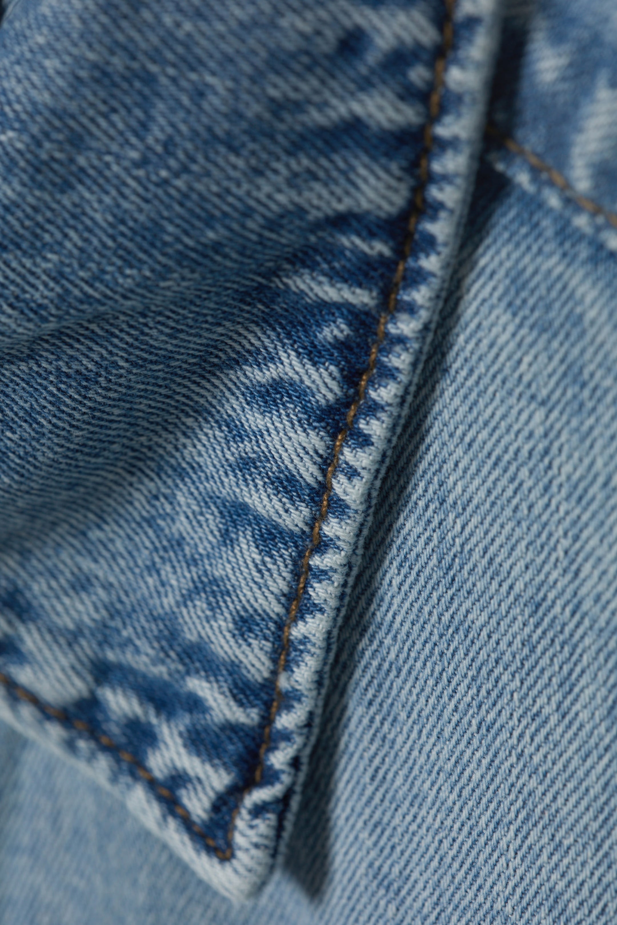 Stone blue - Ruimvallend denim overhemd - 1