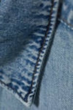 Stone blue - Ruimvallend denim overhemd - 1