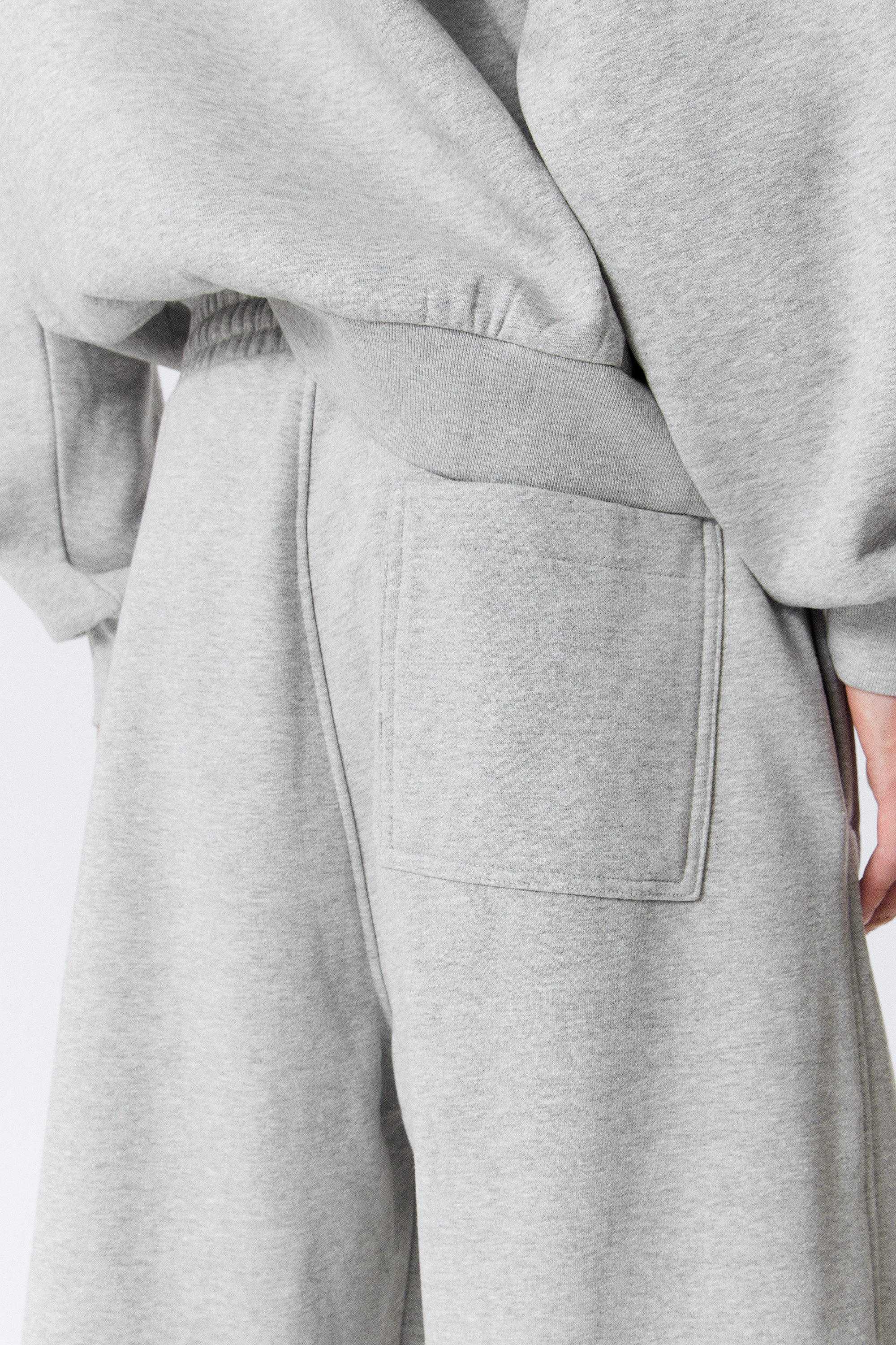 Light Grey - Loose Sweatpants - 5