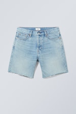 Blue Delight - Space Relaxed Denim Shorts - 0