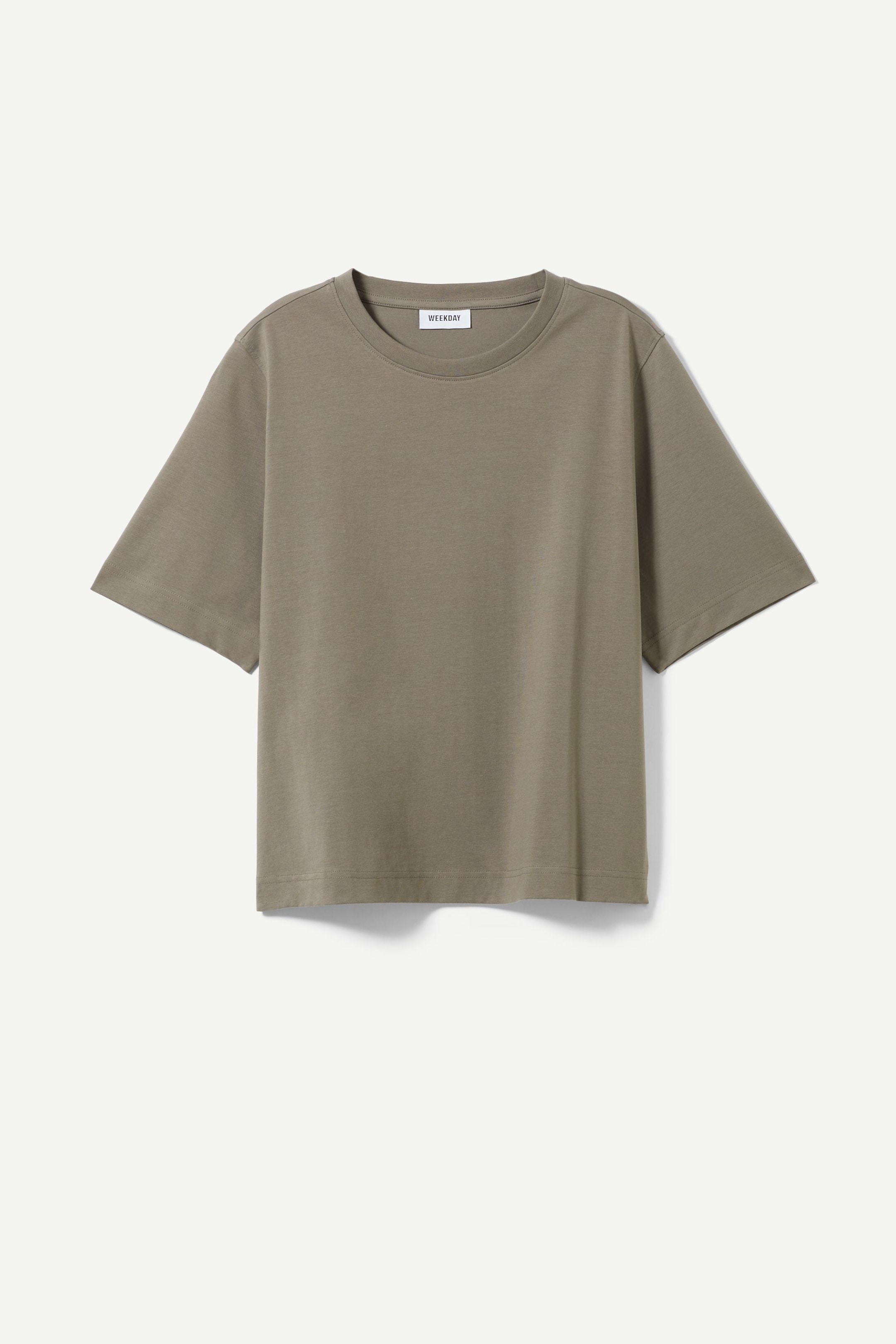 Khaki green - Perfect Boxy T-shirt - 0