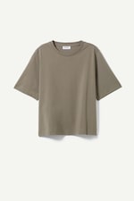 Khaki green - Perfect Boxy T-shirt - 0
