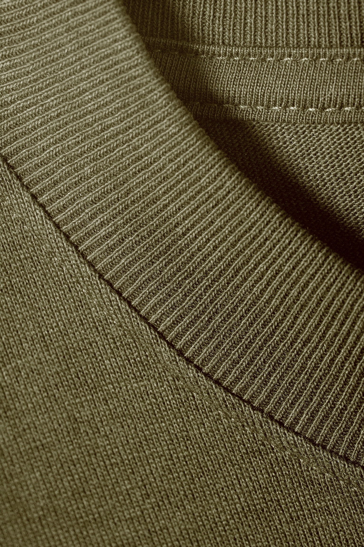 Relaxed Fit Short-Sleeved Cotton T-shirt - Dark Green/White/Black/Navy Blue/Dusty Khaki Green/Light Blue/Grey Melange - 5