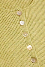 Lime - Knitted Cardigan - 4