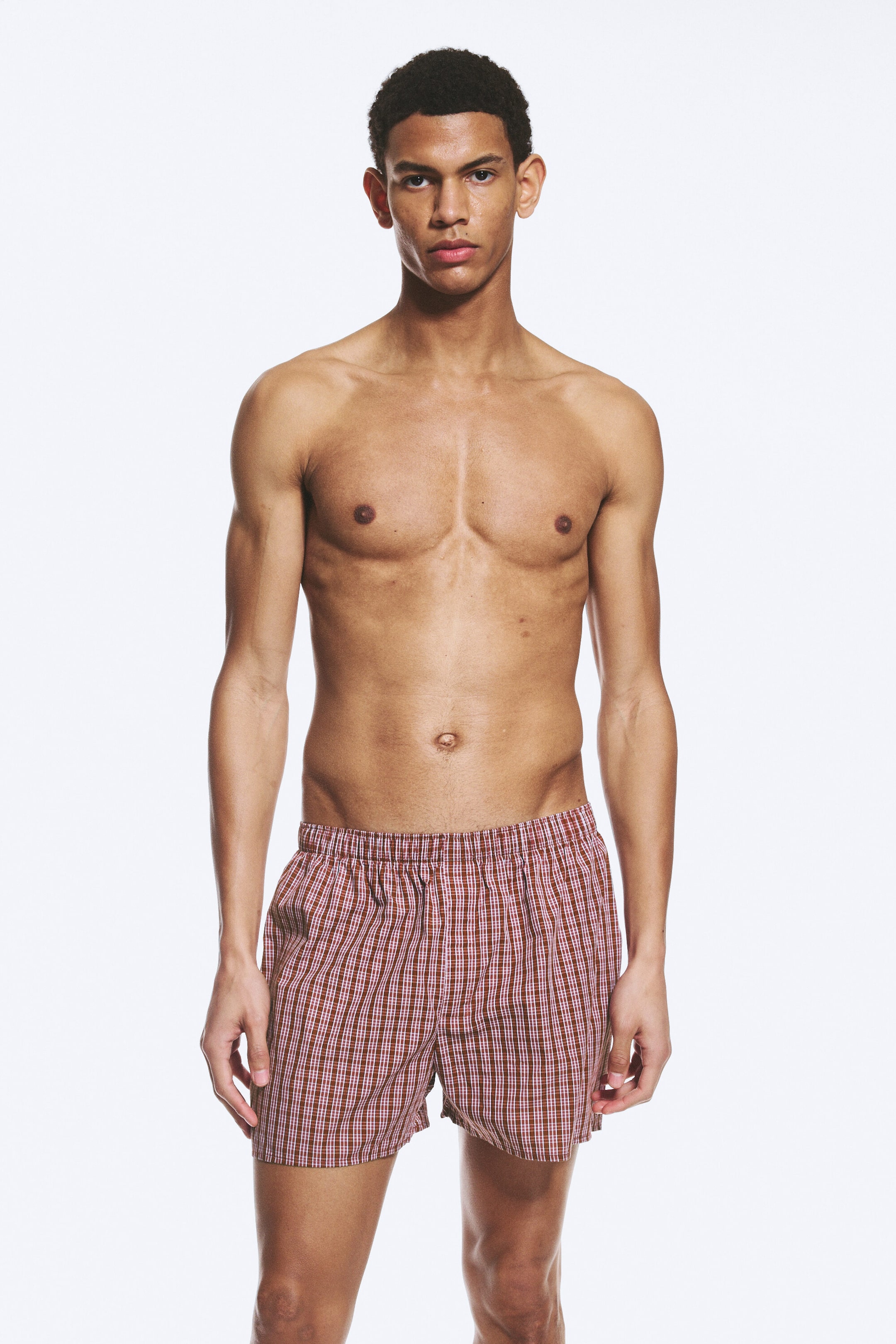 Purple Checks Blue Checks - 2-pack Boxer Shorts - 2