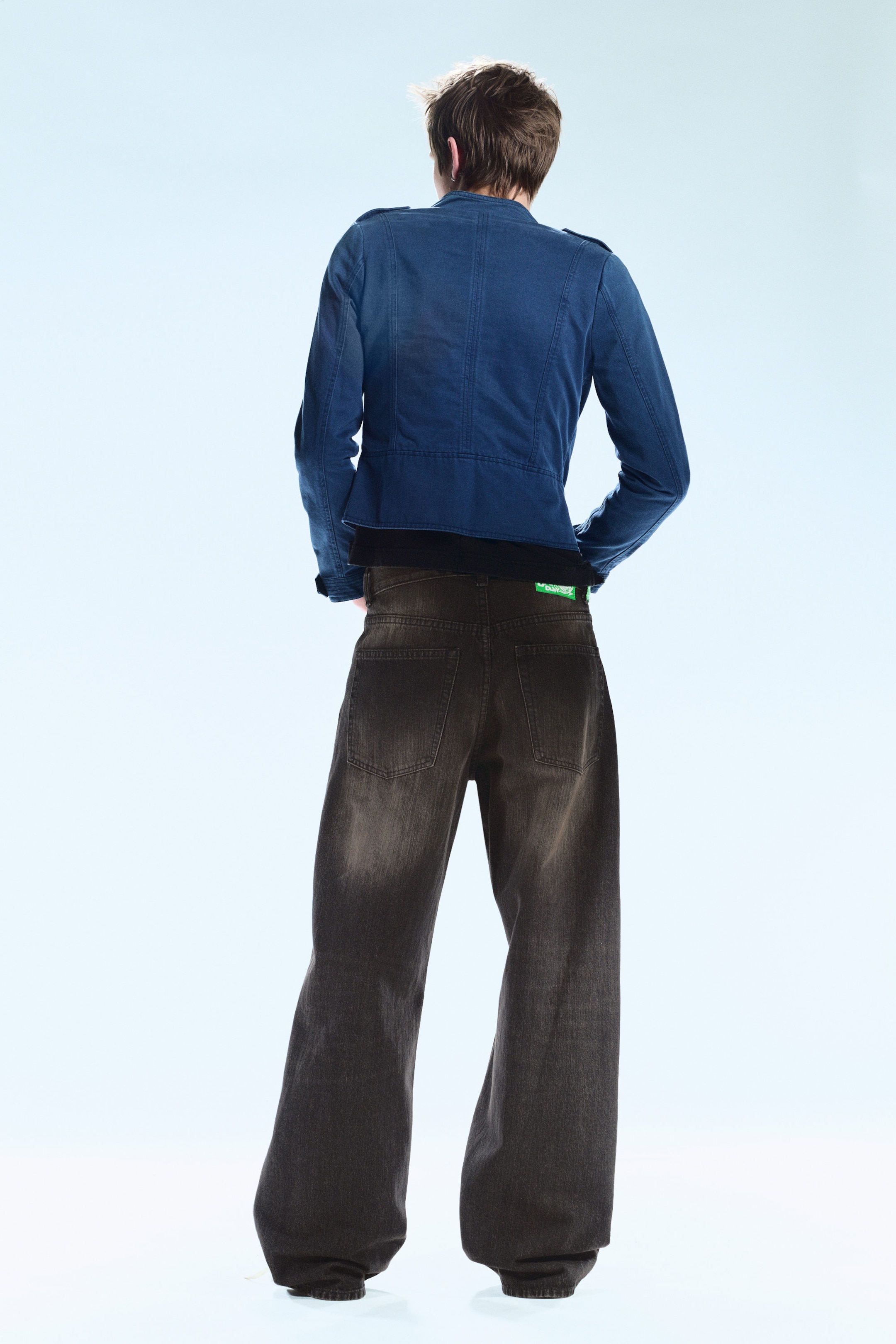 Mustard Black - Schwarz - Looser – Weite Jeans mit normaler Taille - 6