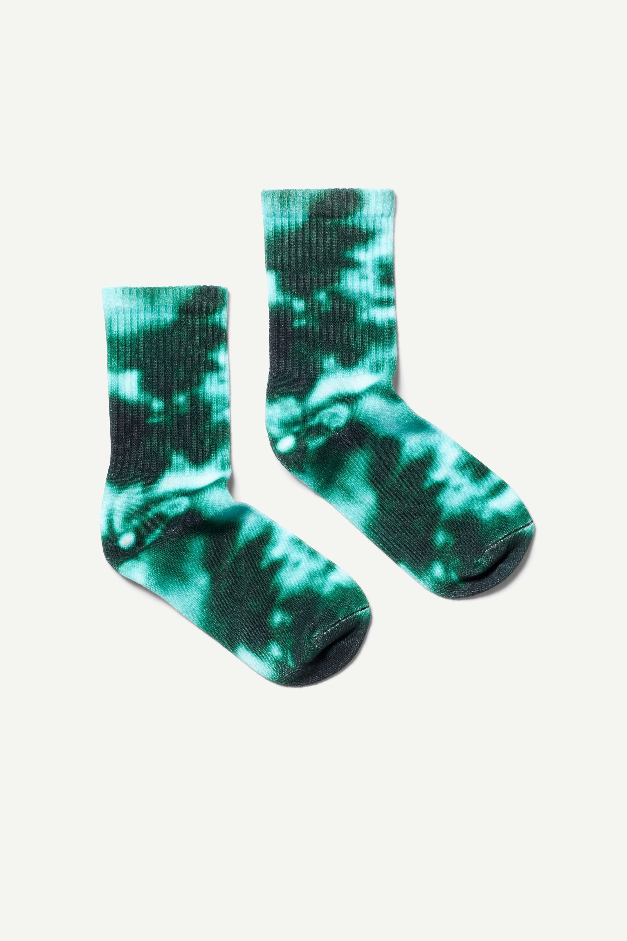 Türkis/Batik - Bedruckte Sportsocken - 0