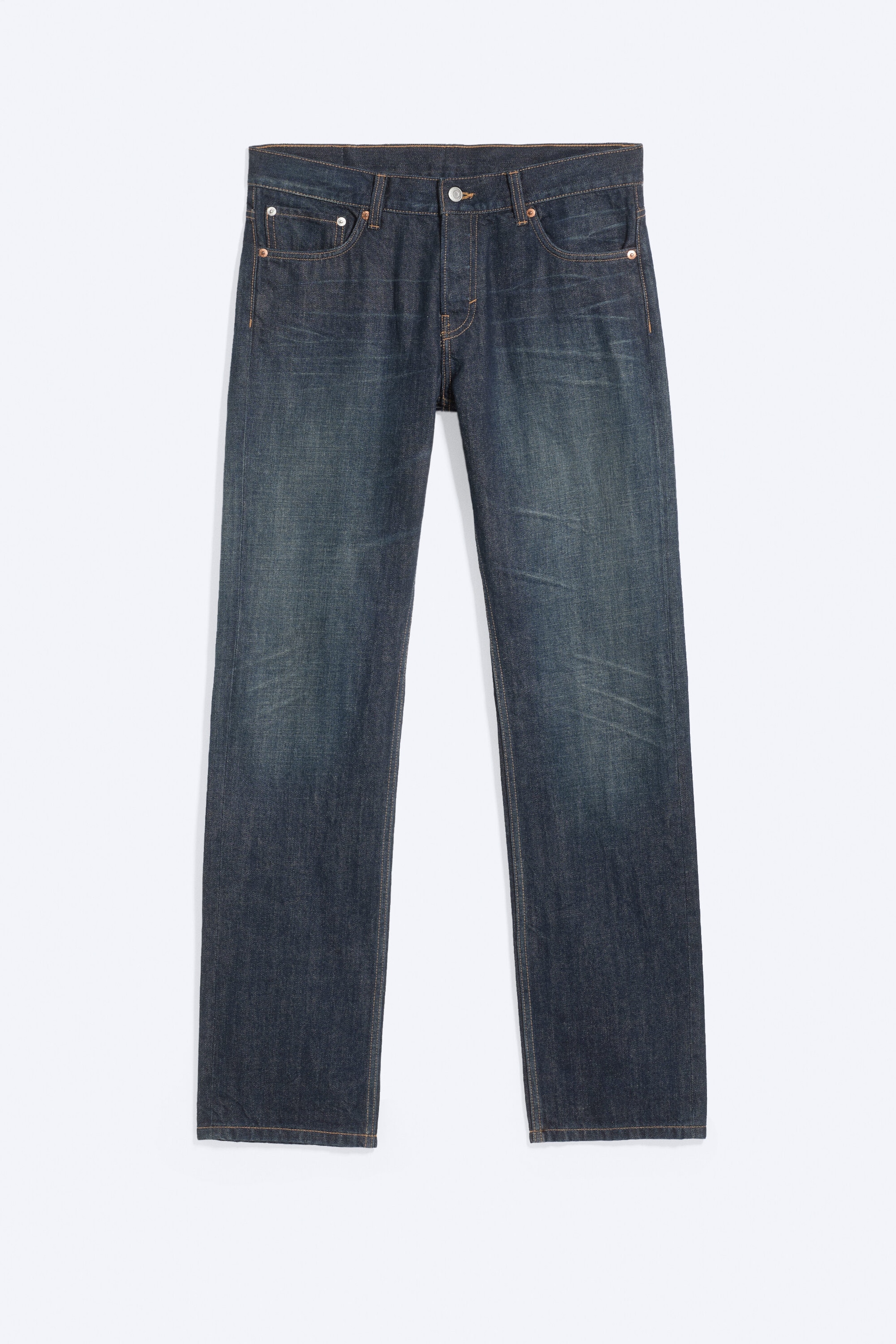 Bounty Blue - Dunkelblau - Comet Low Waist Slim Fit Straight Jeans - 5