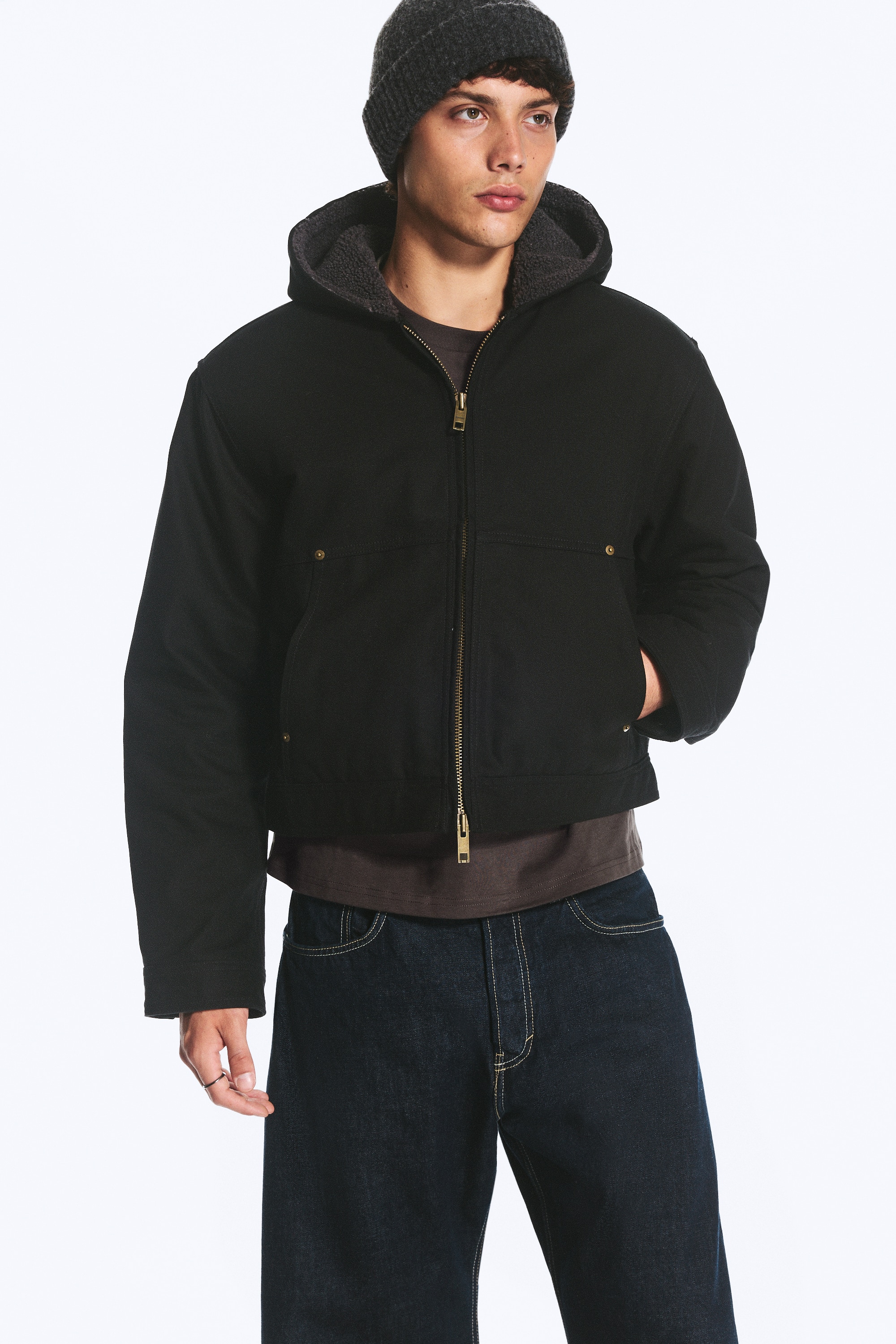 Giacca utility autunnale - Nero