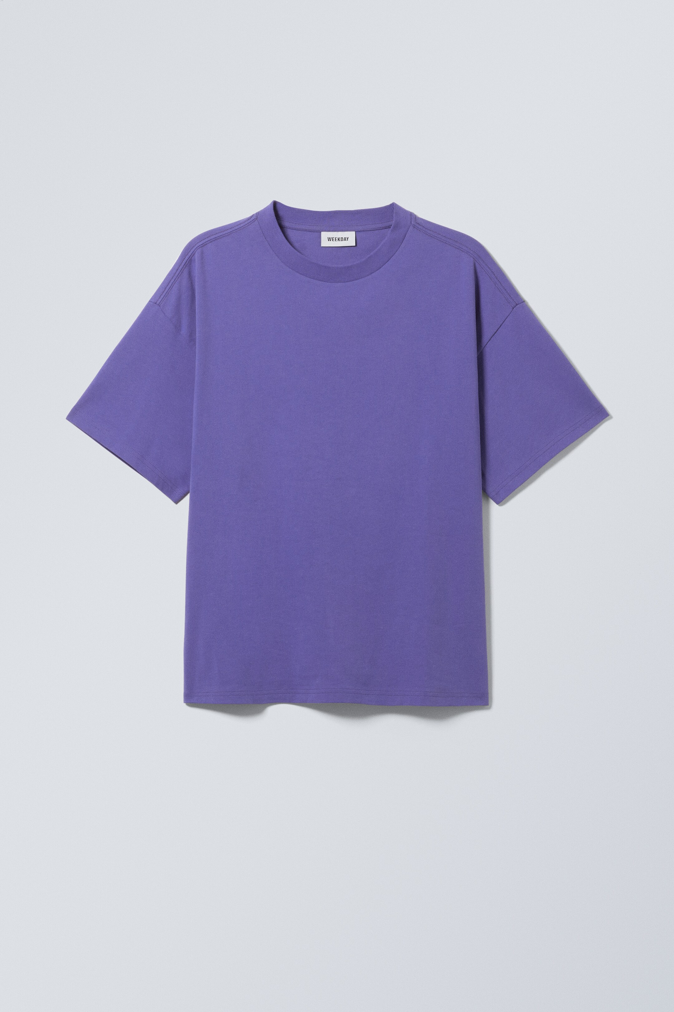 Ingrandisci l'immagine: Loose Boxy T-shirt - Bright Purple - UOMO | H&M CH 1