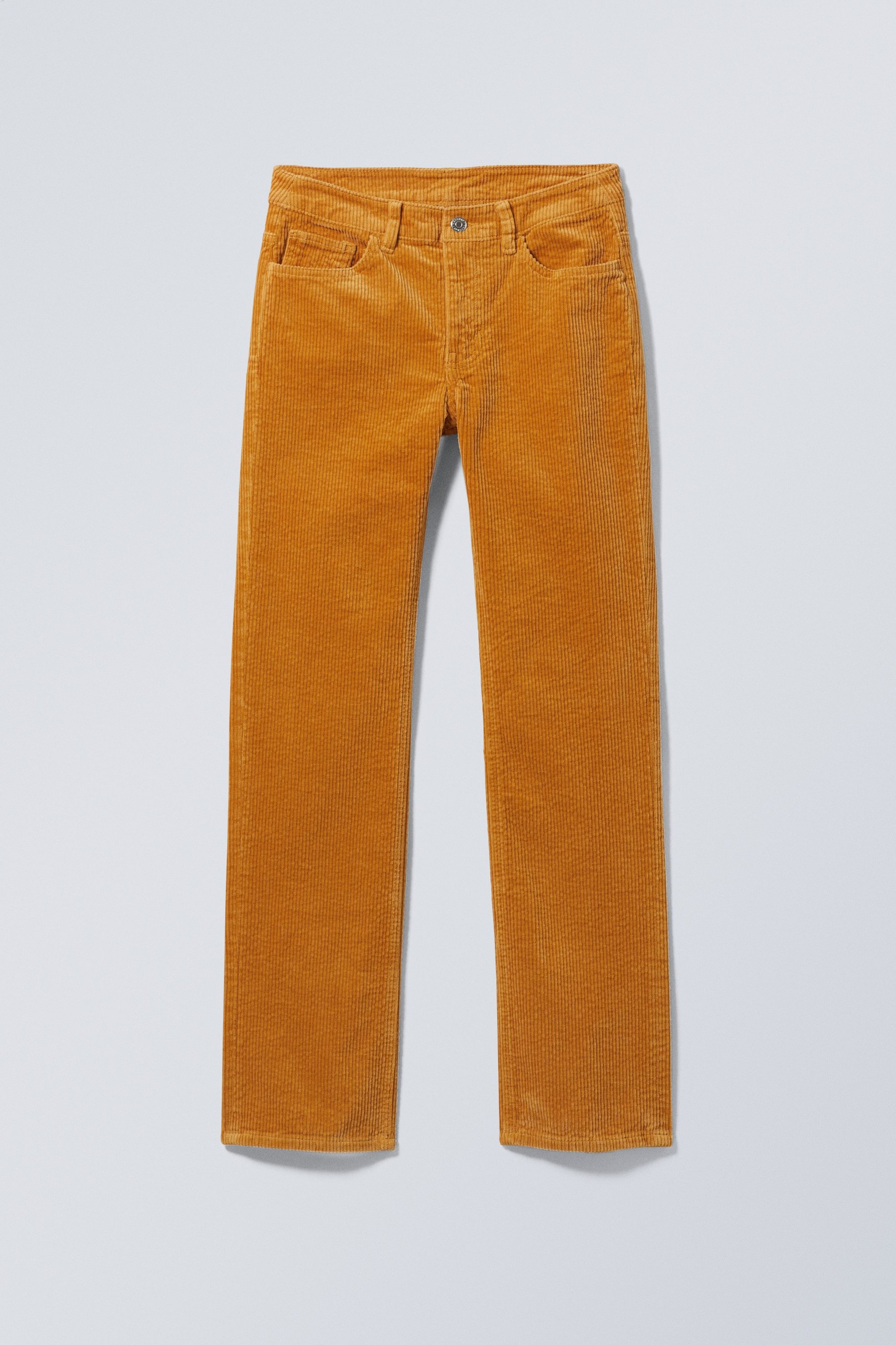 Senffarben - Kordhose Pin - 0