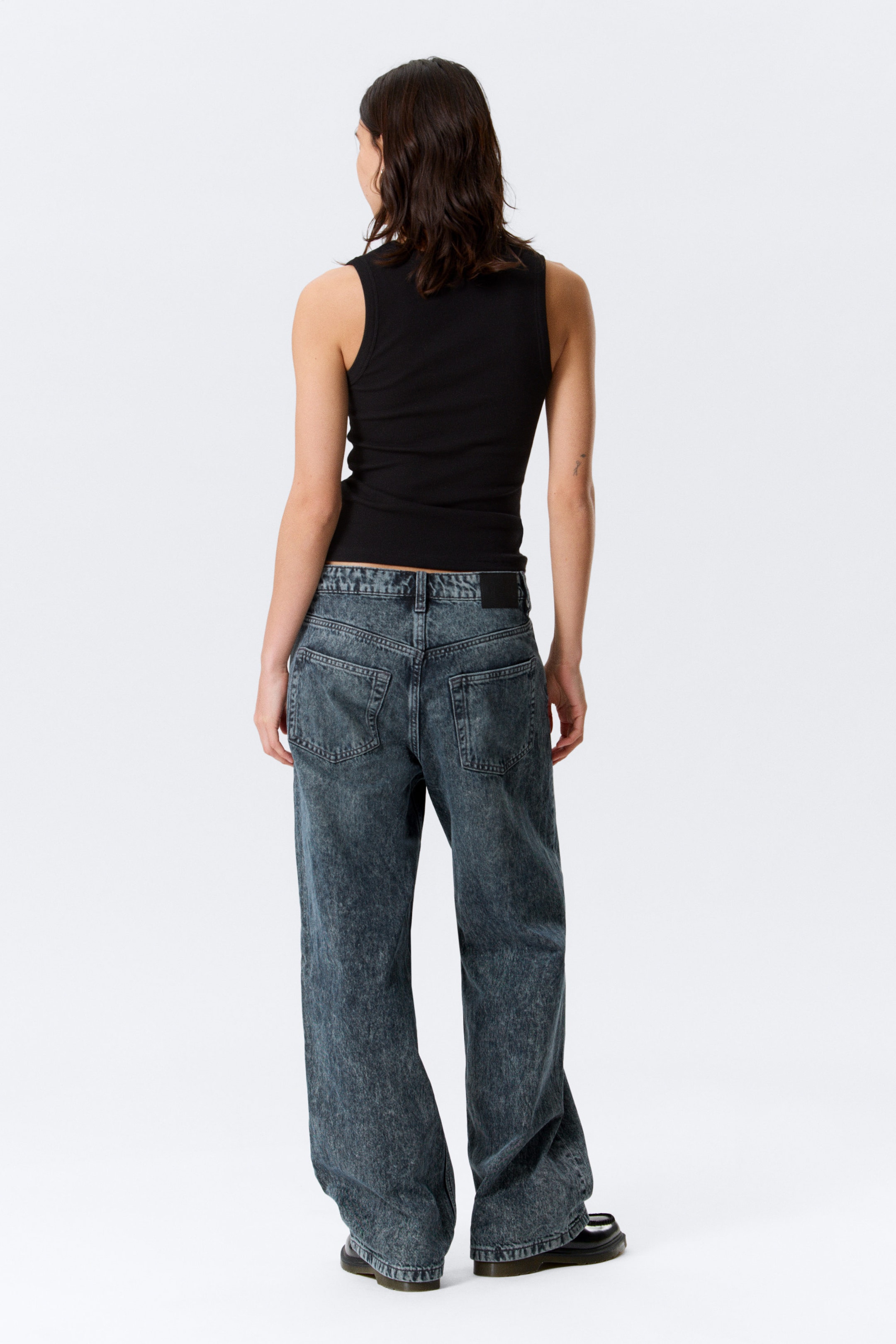 Pandora Blau - Dunkelblau - Missy Low Rise Loose Straight Leg Jeans - 3