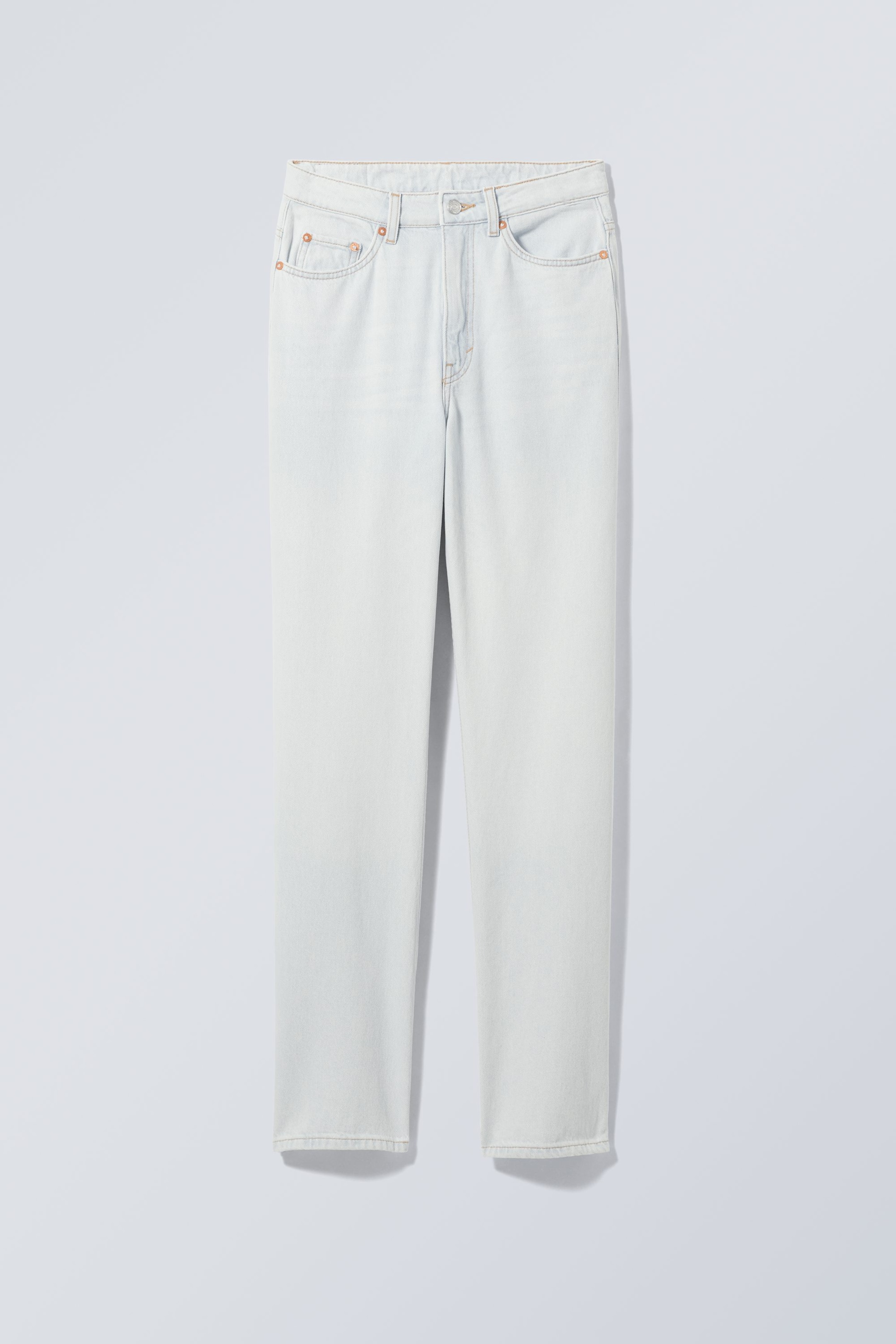 Super light - Rowe Super High Waisted Regular Straight Jeans - 0