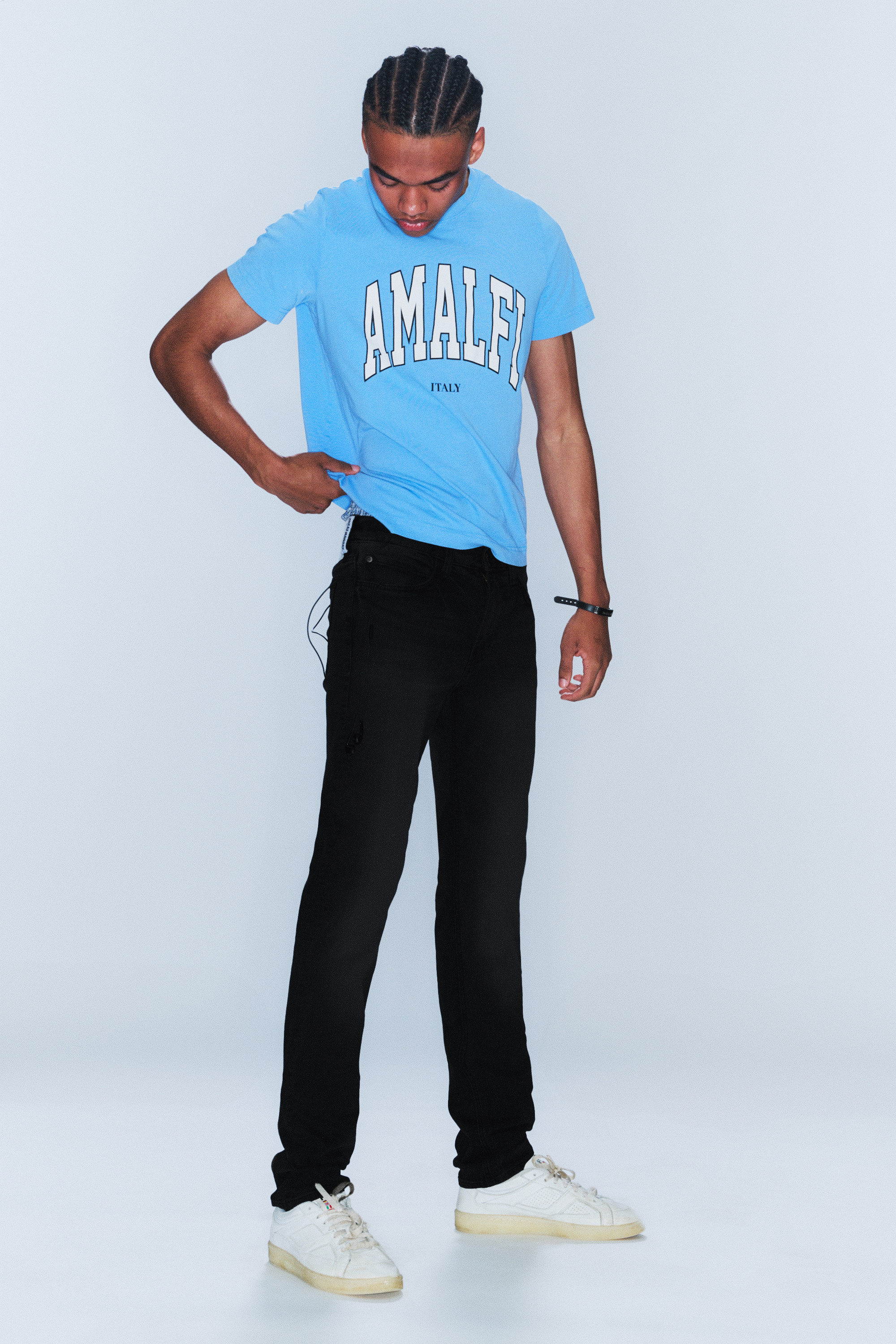 Waschung "Extra Black" - Sleeze – Skinny-Jeans mit niedriger Taille - 2