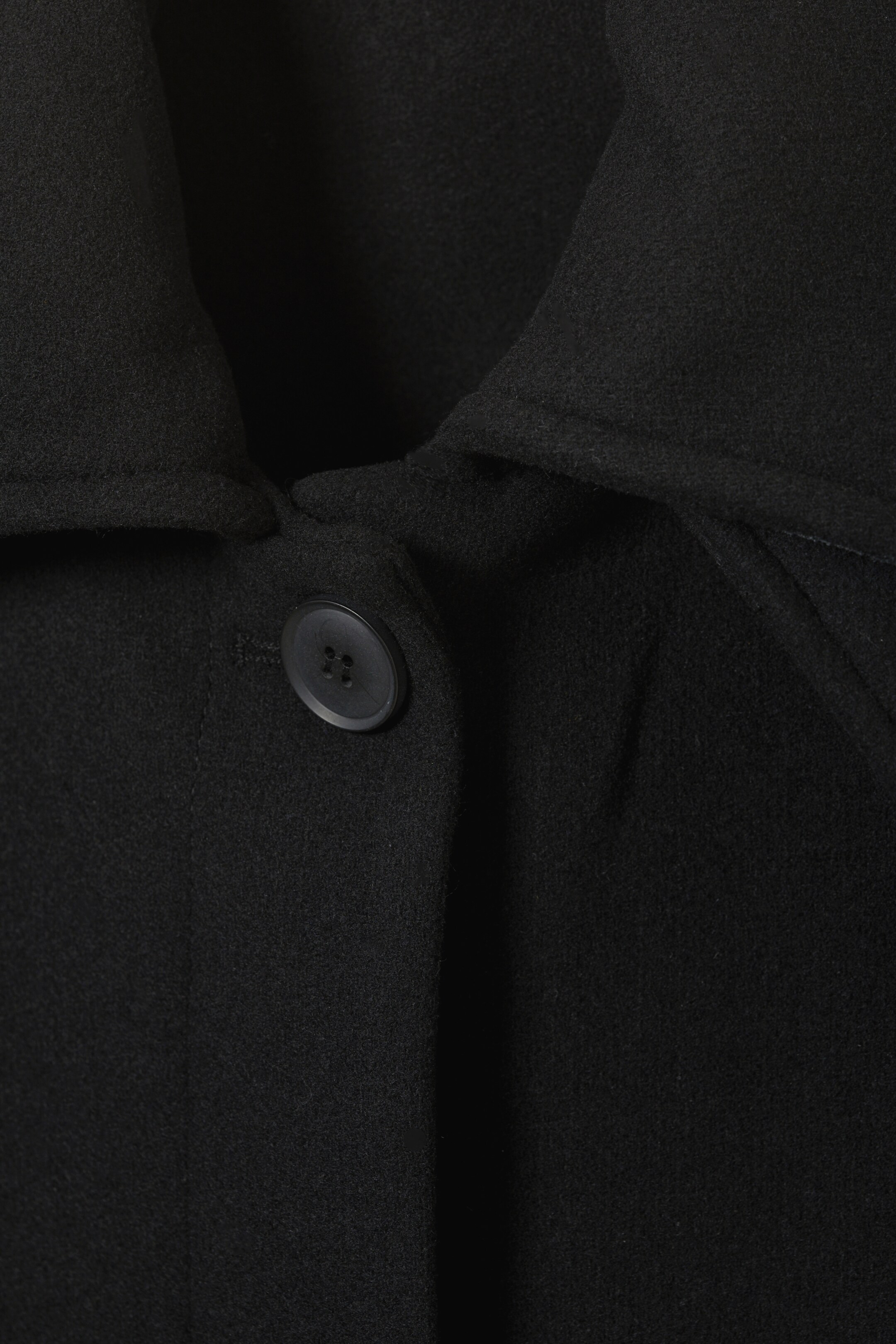 Ver imagen más grande: Long Oversized Wool-Blend Coat - Negro - MUJER | H&M ES 7