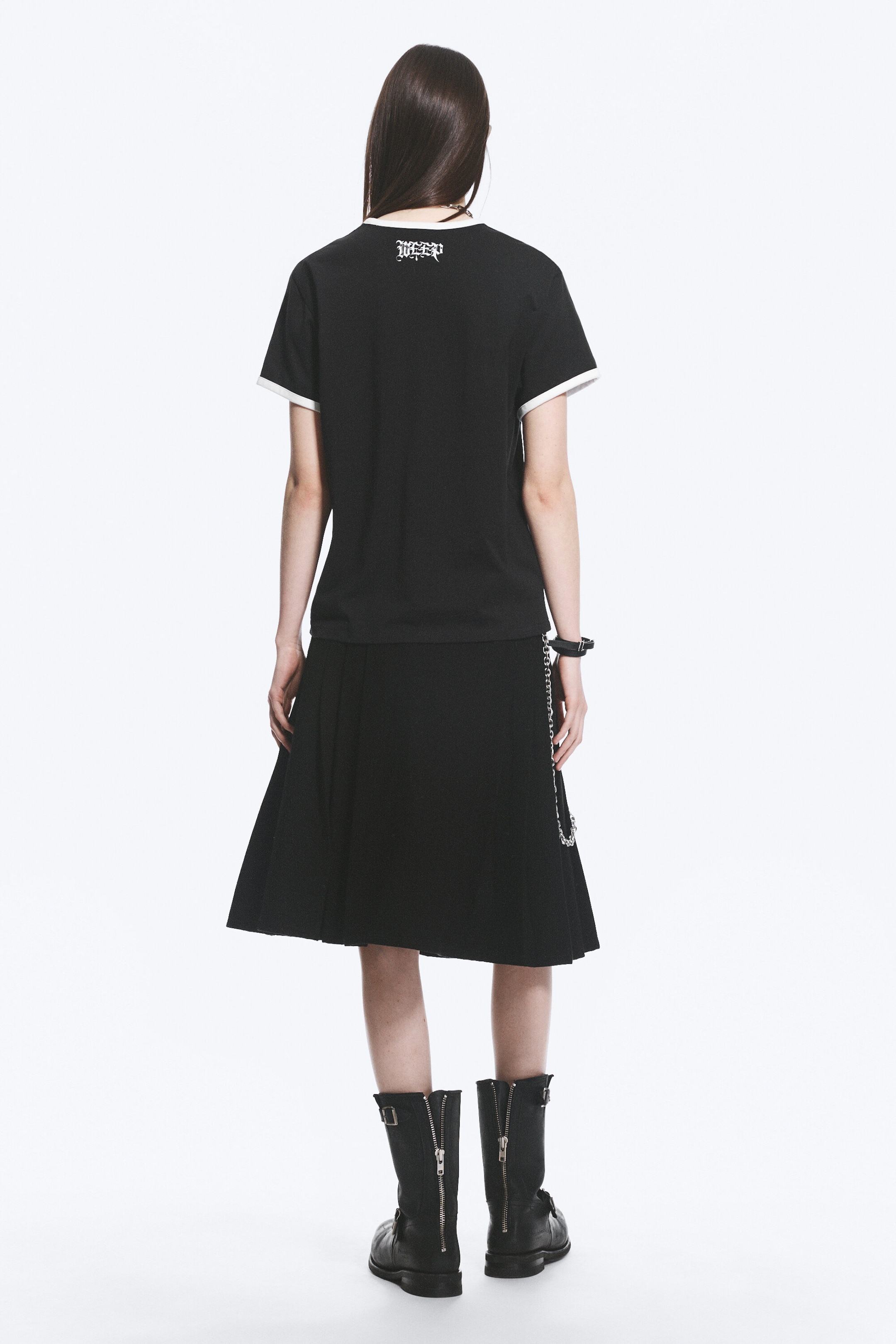 Off-black - Yungblud Printed Ringer Tee - 4