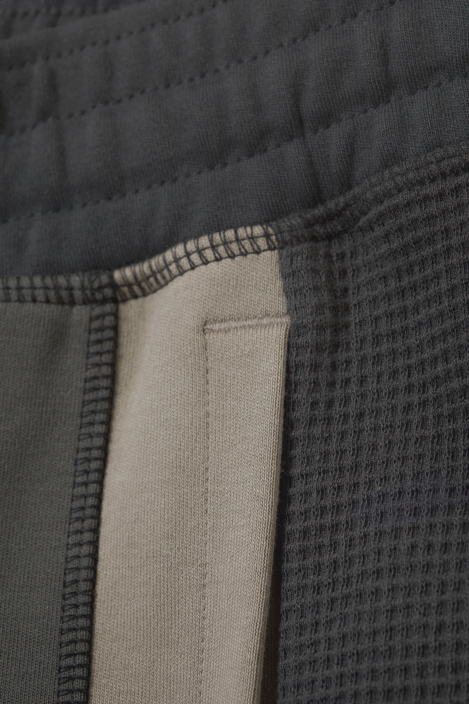 scott colour block sweatpants - Dark Grey Colour Block