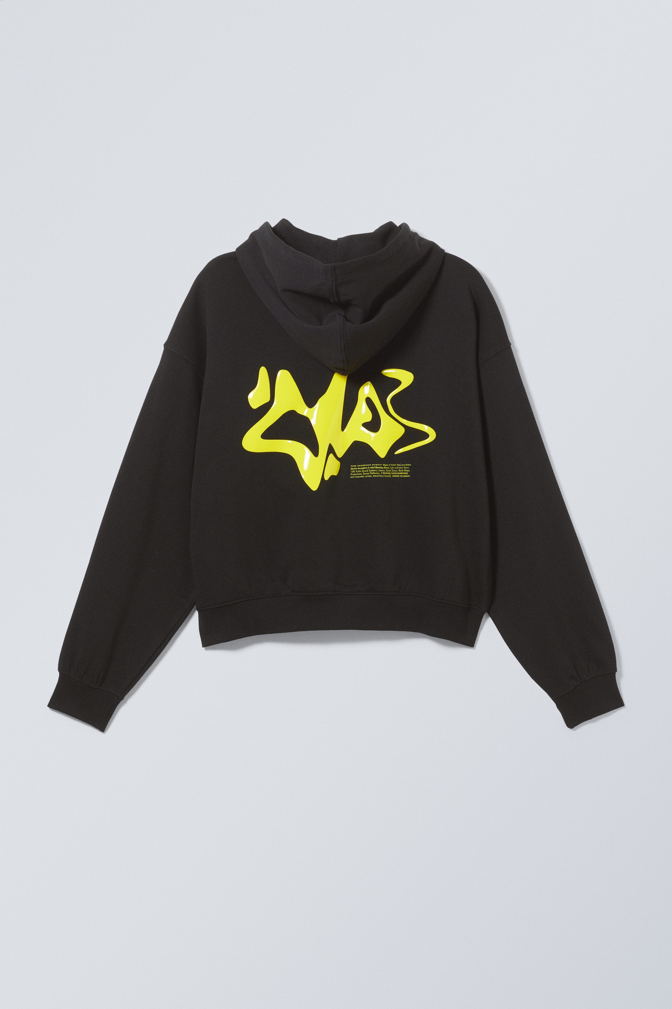 Liquid Dance - Boxy Graphic Zip Hoodie - 1