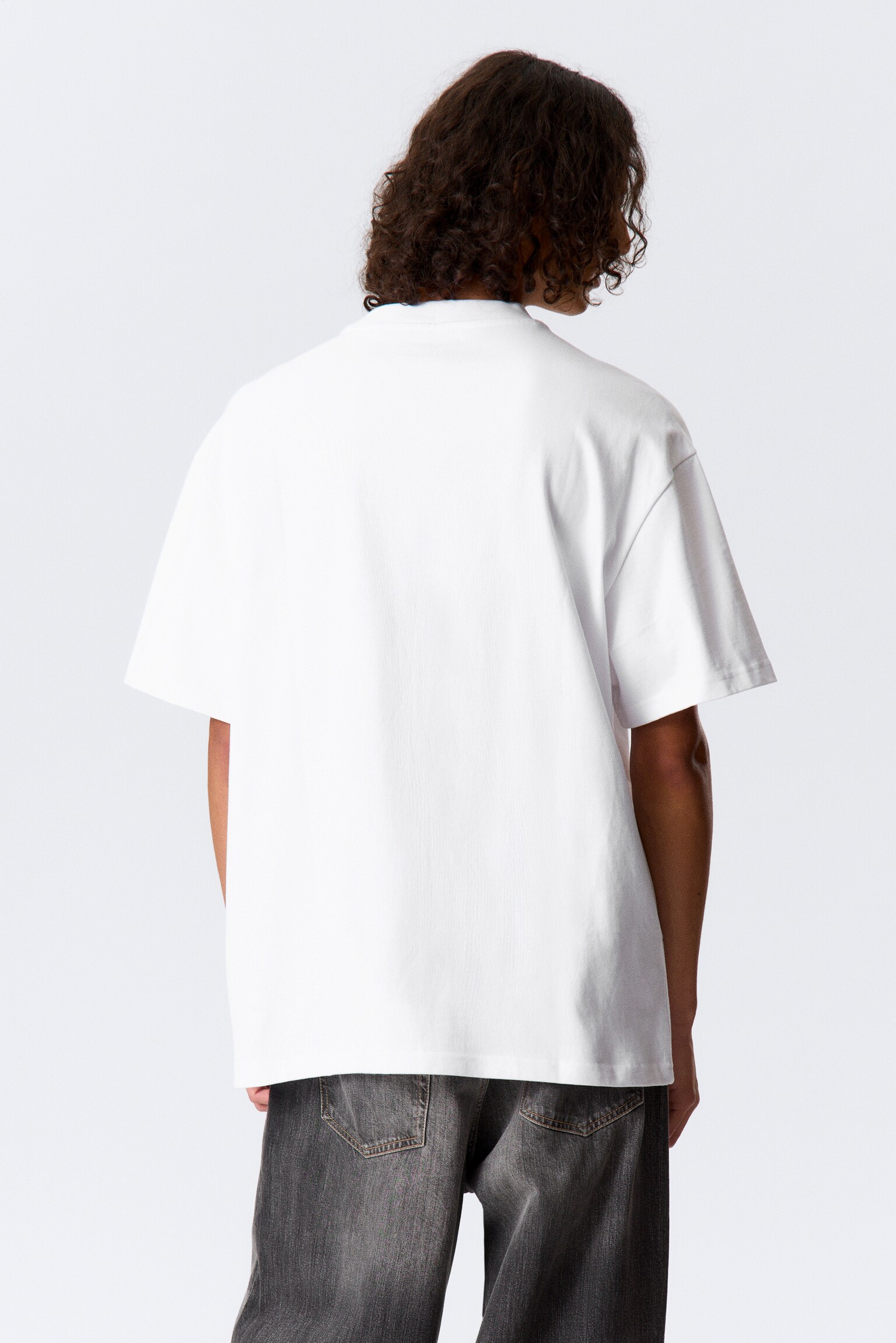 Great Heavyweight T-shirt - White Light/Light Dusty Grey/Bright Blue/Ciemnoróżowy/Czarny - 6