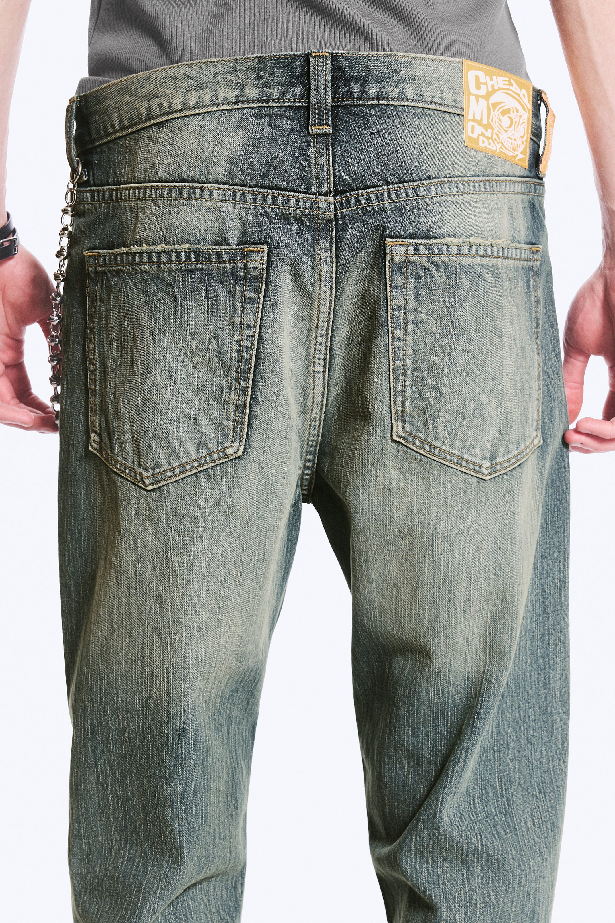 Hazy Blue - Bleu moyen - Jean bootcut regular taille basse Boo Bootleg - 4