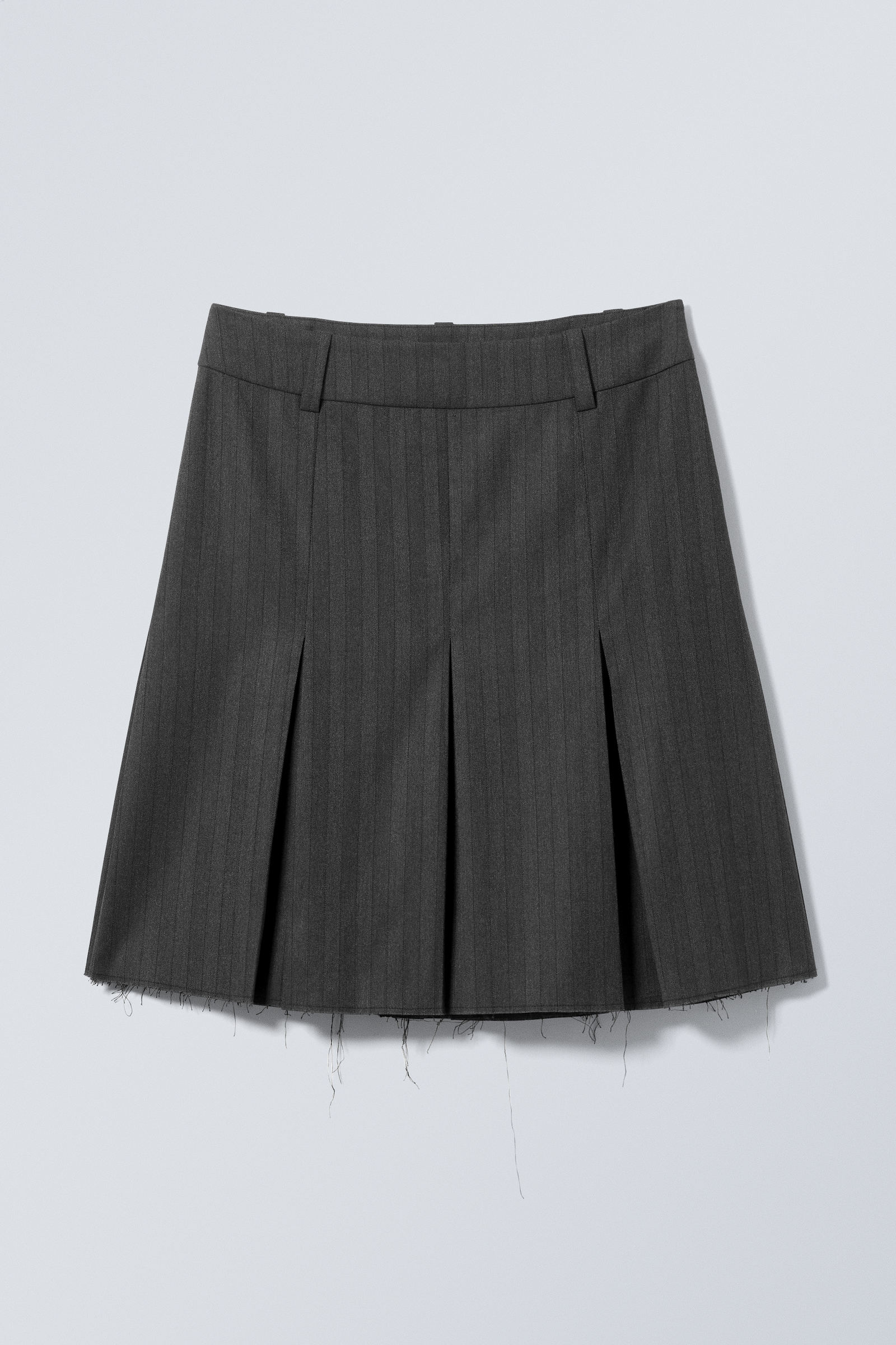 【Anyone more】Naki Midi Pleated Skirt High Waist Pleated Midi Skirt – Niobe Clothing
