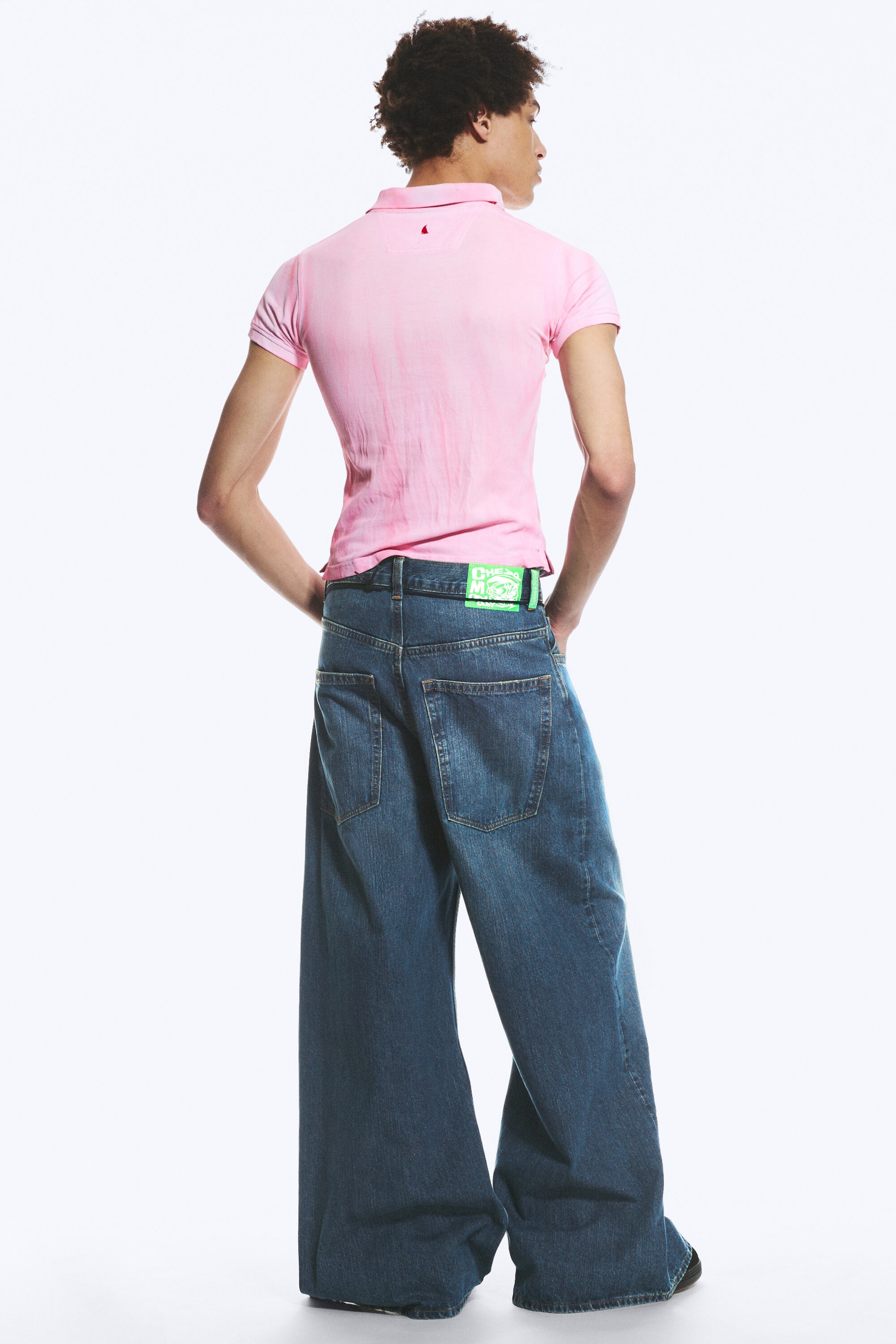 Tide Blue - Bleu foncé - Jean large ample taille standard Rad Super - 4