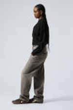 Canyon Grey - Medium Grey - Galaxy Loose Straight Leg Jeans - 13