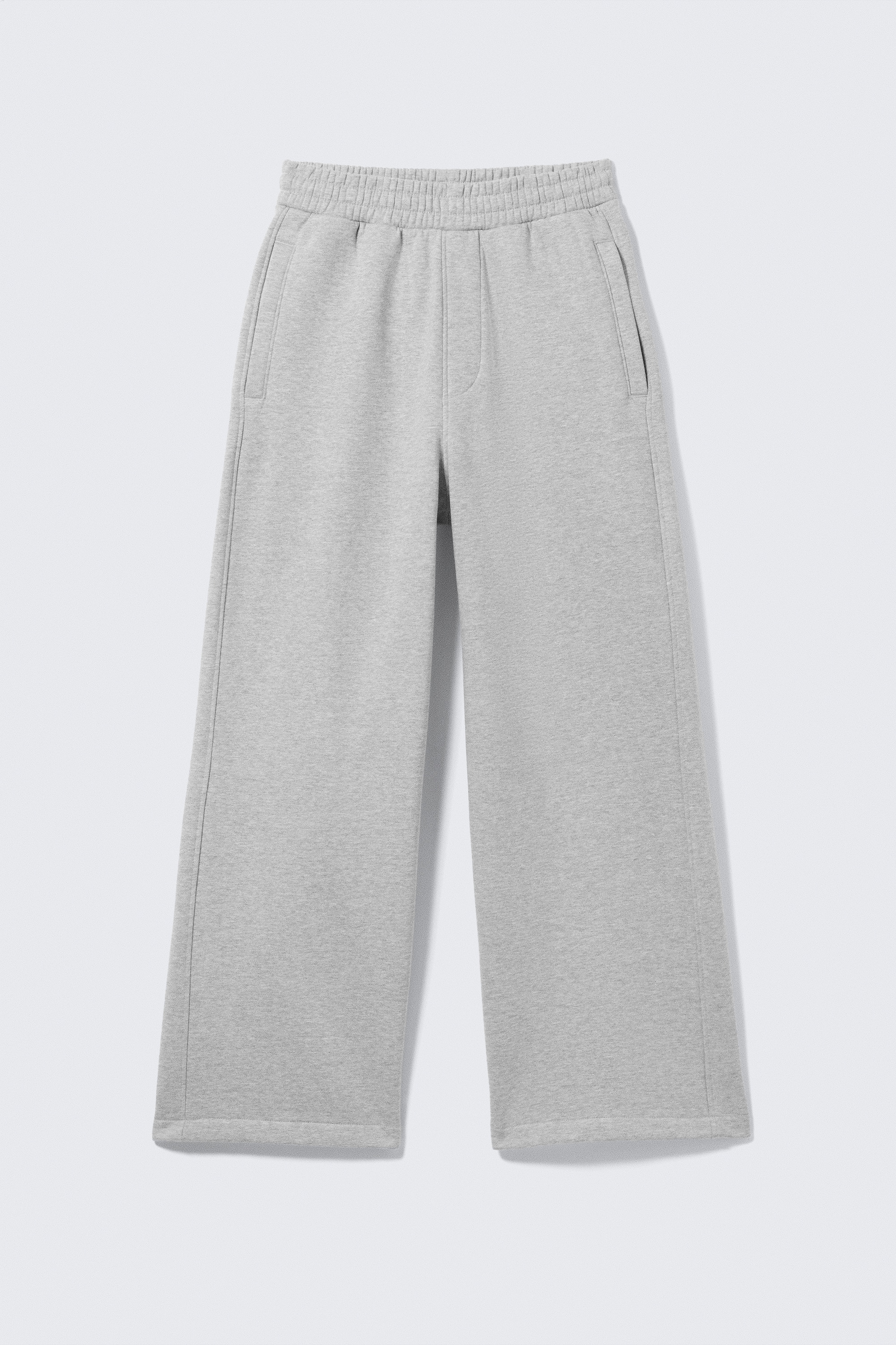 Loose Sweatpants - Light Grey/Black
