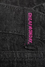 Waschung "Extra Black" - Poser – Weite Jeans mit normaler Taille - 5