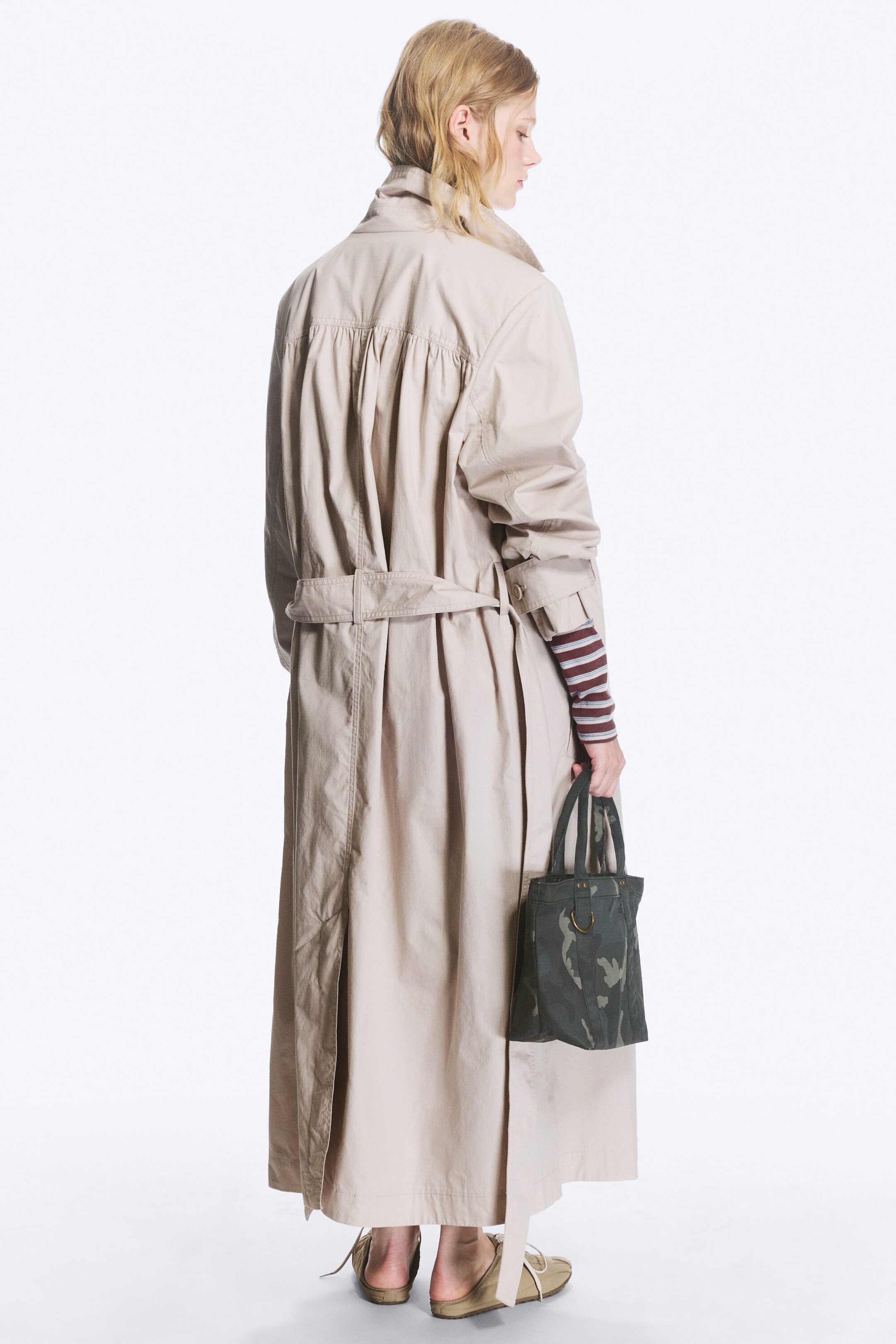 Light Dusty Mole - Oversized trenchcoat - 4