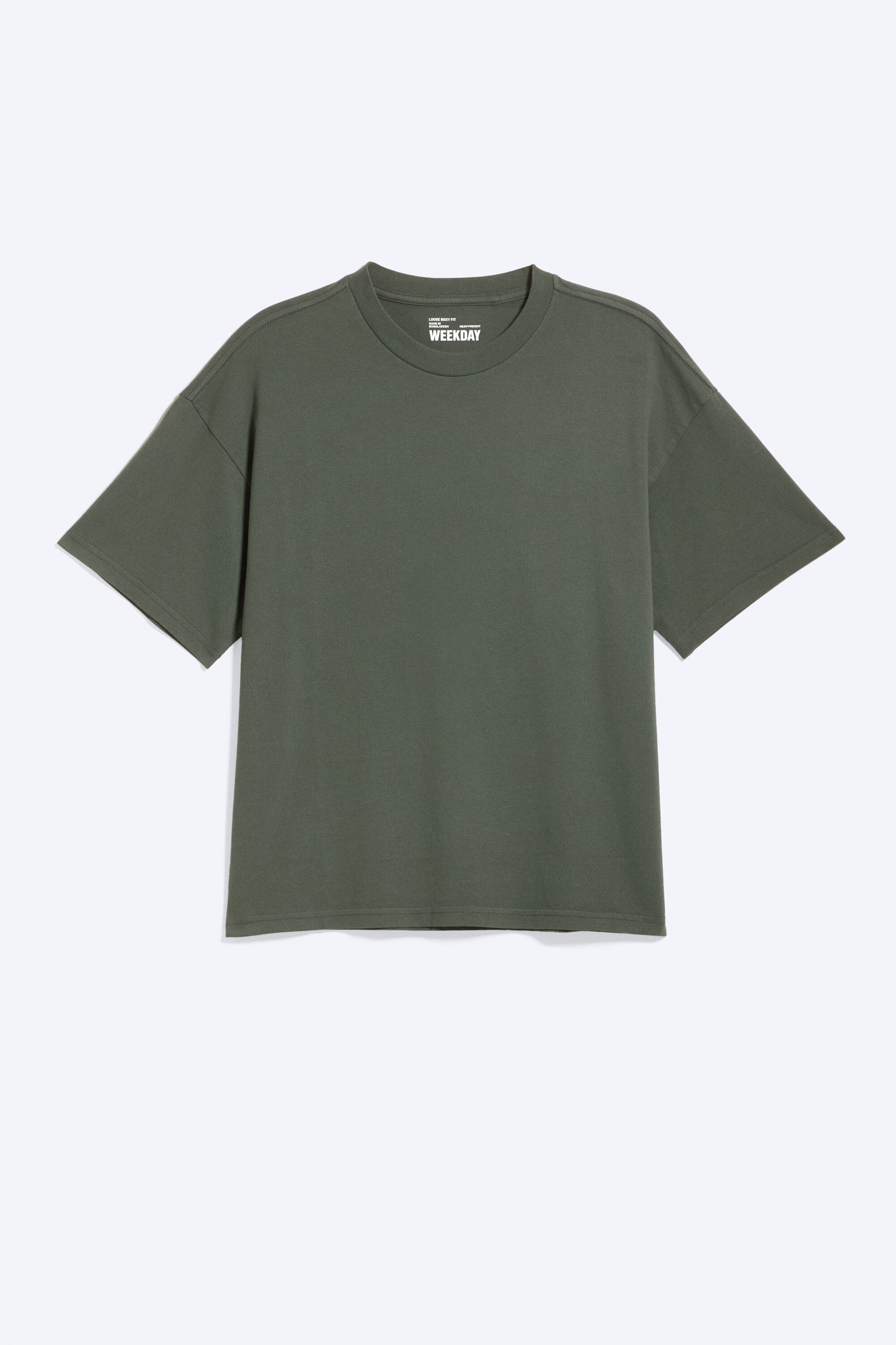 Mörkgrön - LOOSE FIT T-SHIRT - 3