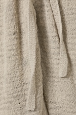 Light Mole - Asymmetric Tie-Shoulder Knitted Sweater - 5