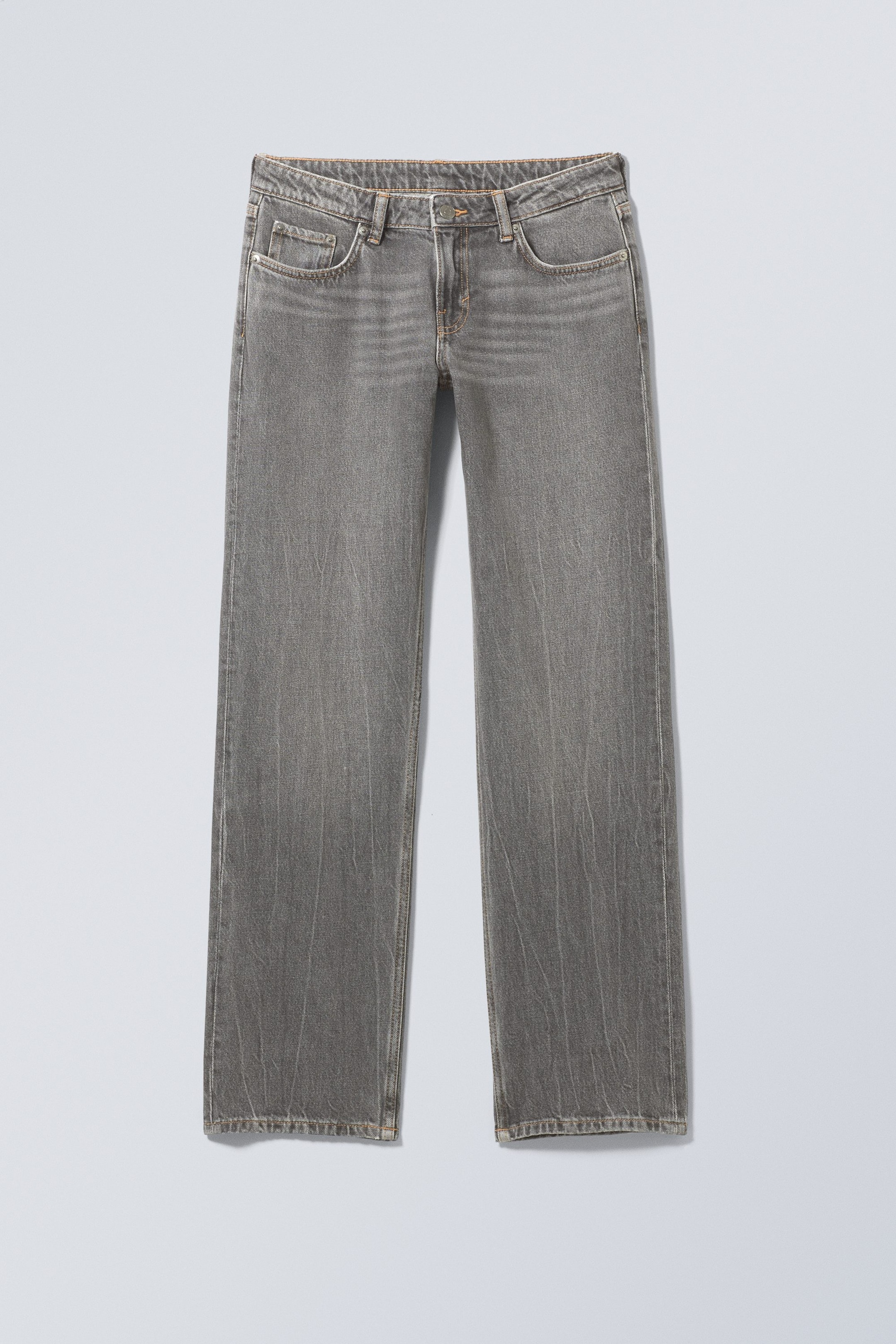 Black Thunder - Arrow Low Rise Regular Straight Jeans - 0