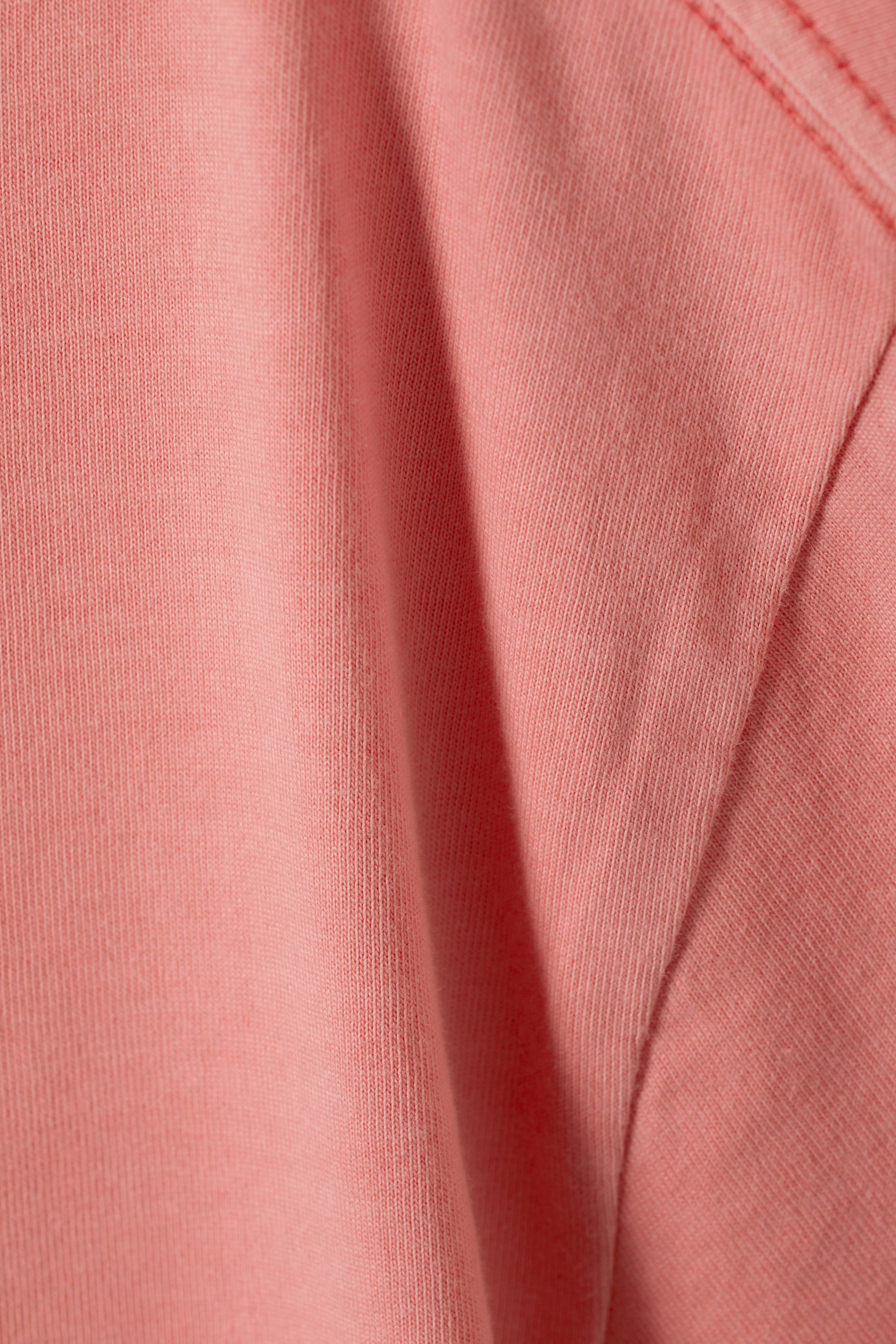 Peach - Oversized Heavyweight T-shirt - 1