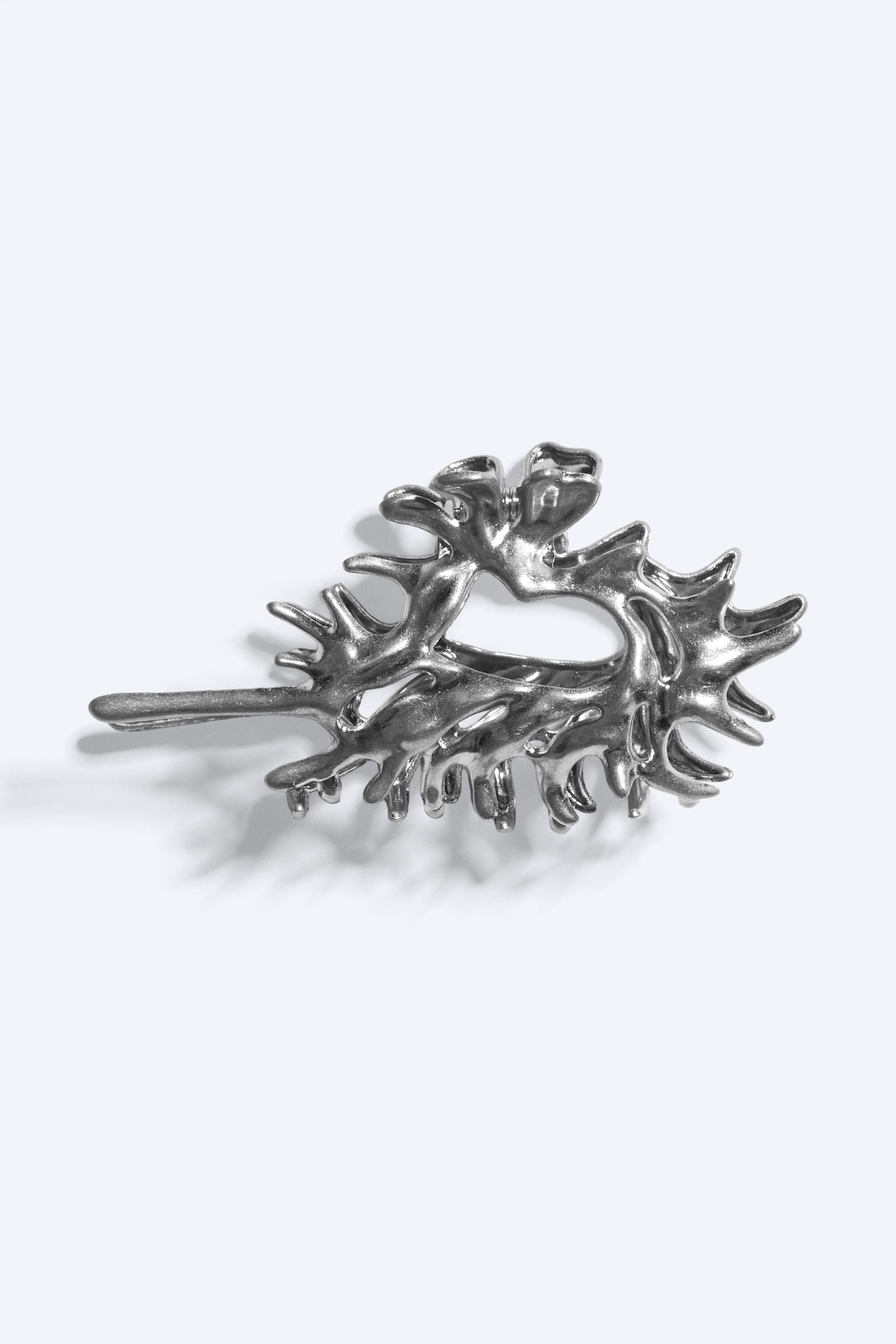 Silver-coloured - Coral Hair Claw - 2