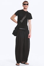 Schwarz - Schlupfhose Cocoon - 0