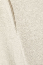 Beige - Fair linnen longsleeve - 1