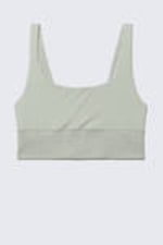 Ljust kakigrön - Soul mjuk scoop-neck BH - 0