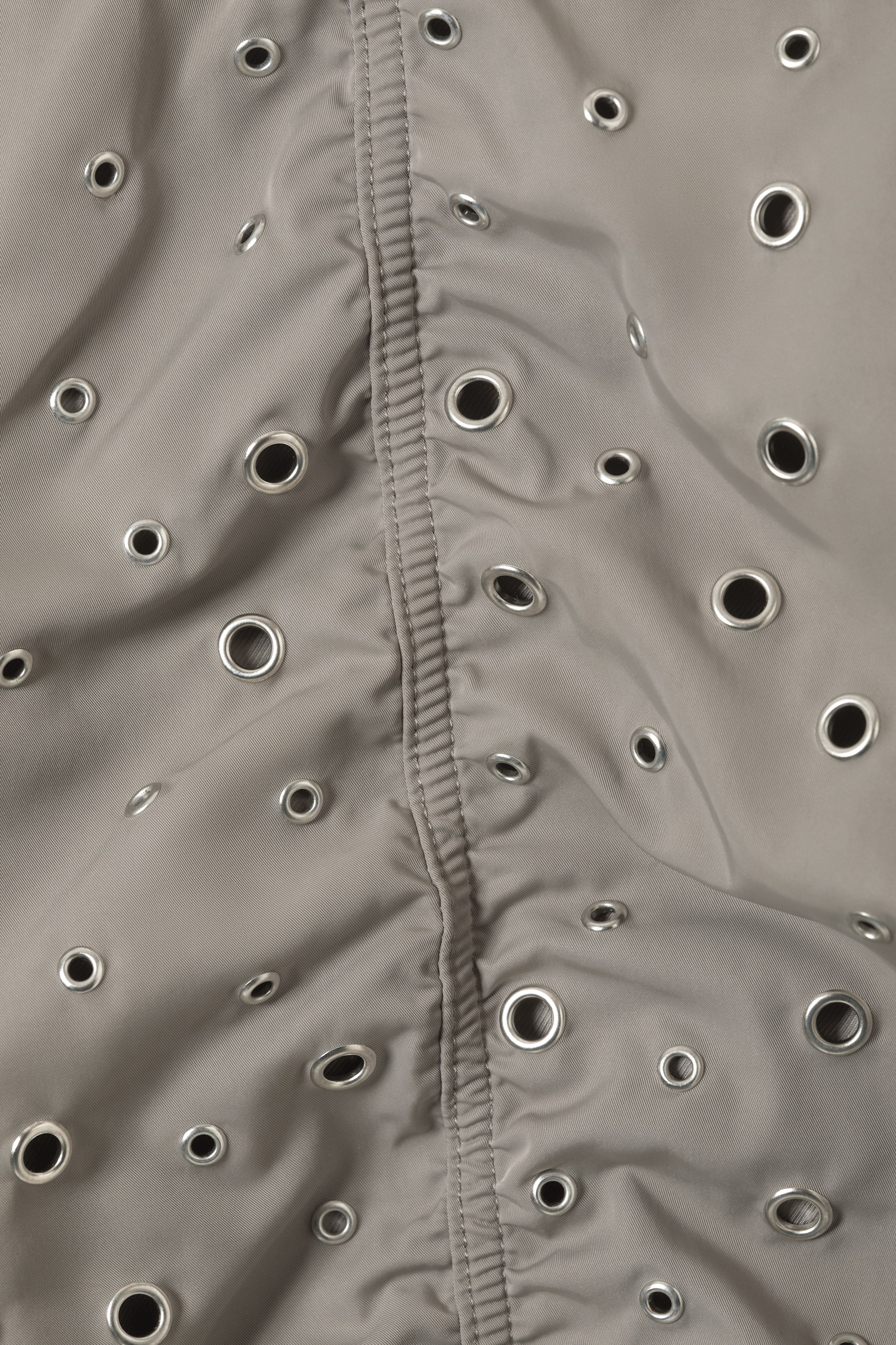 Größeres Bild ansehen: Cropped Eyelet Bomber Jacket - Dusty Mole - Ladies | H&M DE 3