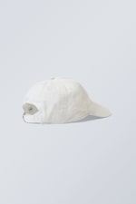 Blanc - Casquette brodée Essential - 1