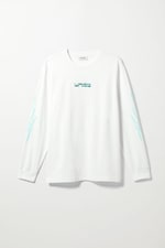 White - Hack Printed Long Sleeve - 0
