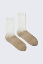 White/Beige Gradient - Gradient Sport Sock - 0