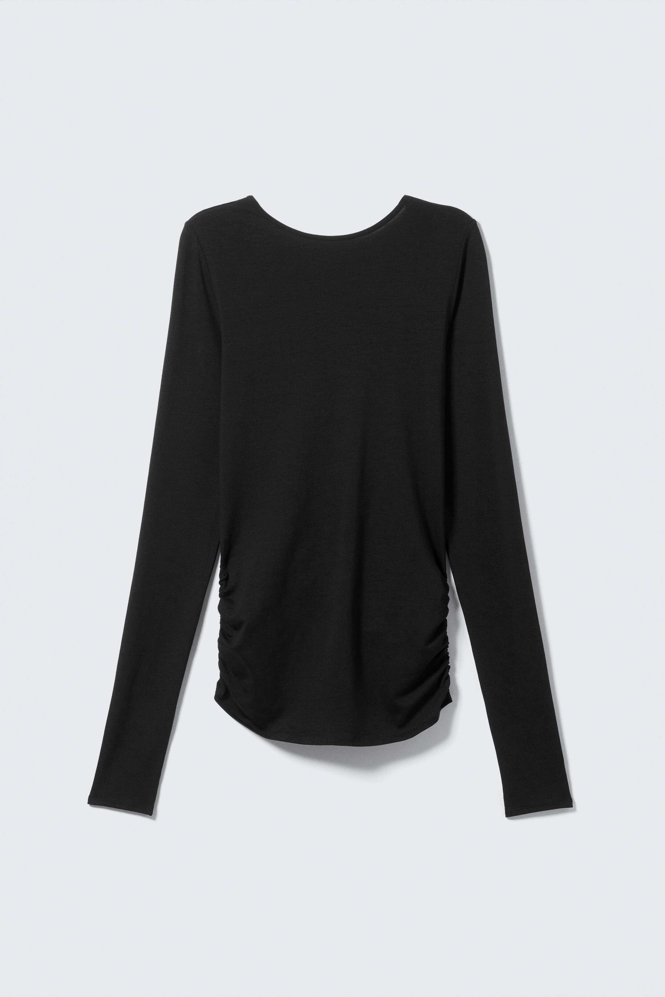Größeres Bild ansehen: Langärmeliges Oberteil mit offenem Rücken - Schwarz - Ladies | H&M DE 4