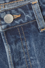 Novel Blue - Lichtblauw - Pin Mid Rise Regular Straight Jeans - 1